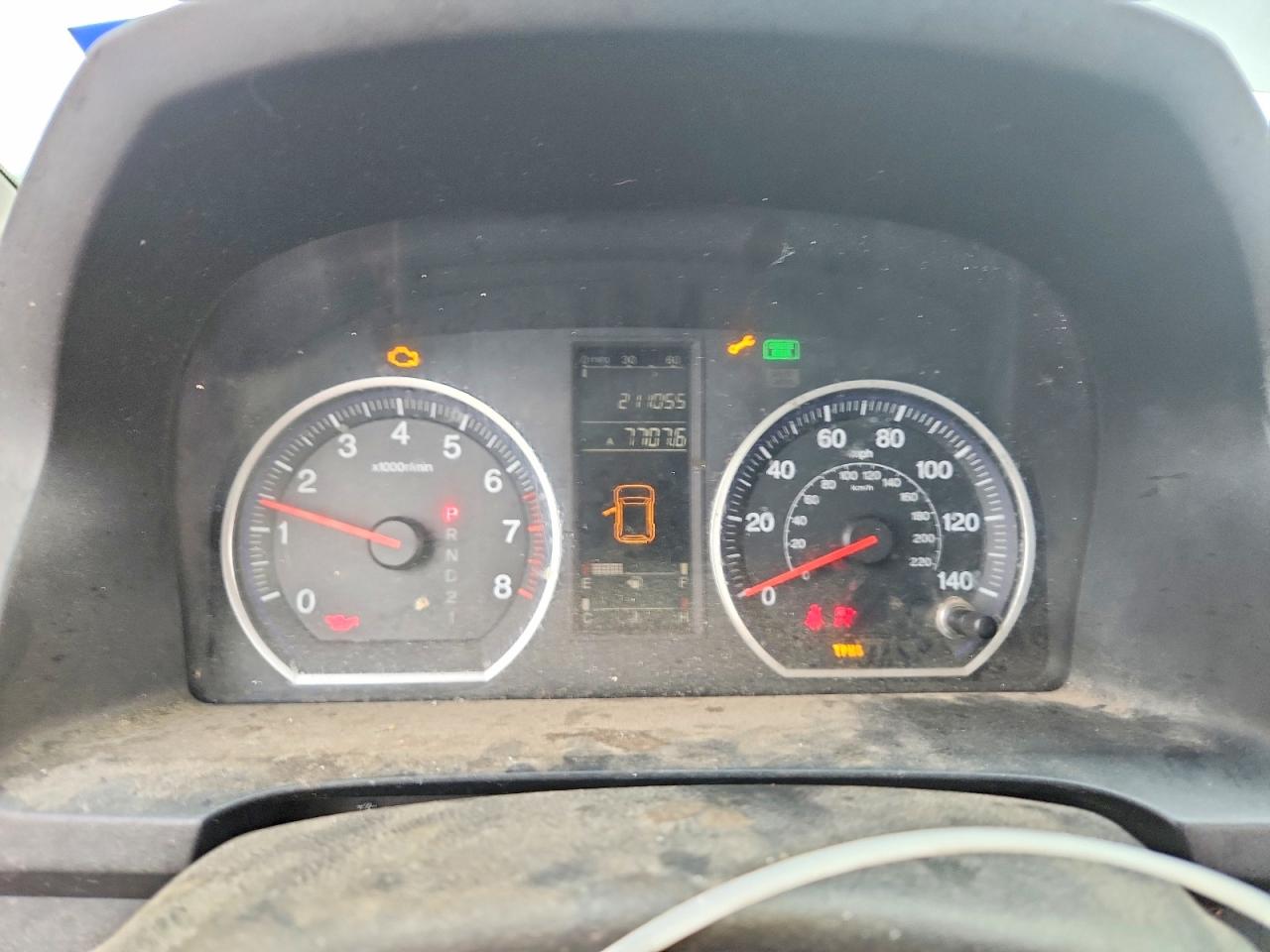 2008 Honda CR-V VIN 3CZRE38358G701921 COPART salvage auction — Front End, MT - CERTIFICATE OF TITLE, sold $950 on 2026-07-03 (photo 9)