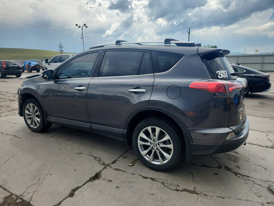 2016 Toyota Rav 4 VIN JTMDFREV8GD190335 COPART salvage auction — FRONT END, Wy - Dis/Dlr/Exp Only Clean Title, sold $6,000 on 2026-07-29 (photo 2)