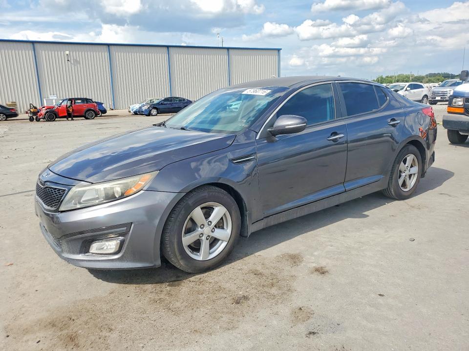 2015 Kia Optima VIN 5XXGM4A78FG438598 COPART salvage auction — FRONT END, Fl - Cert Of Title-Rebuilt, sold $1,300 on 2026-07-08 (photo 1)