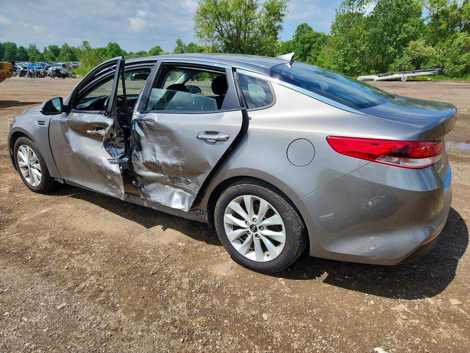 2017 Kia Optima VIN 5XXGT4L37HG133187 COPART salvage auction — SIDE, Oh - Cert Of Title-Salvage, sold $900 on 2026-07-09 (photo 2)