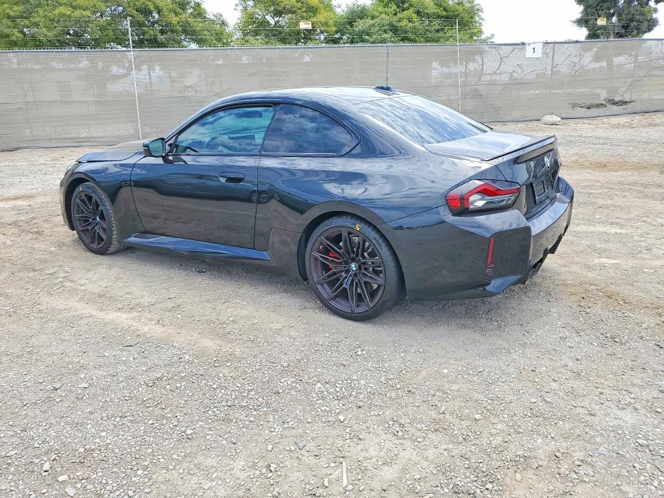 2025 BMW M2 VIN 3MF23DM02S8F69505 COPART salvage auction — FRONT END, Ca - Salvage Certificate, sold $37,250 on 2026-09-29 (photo 2)