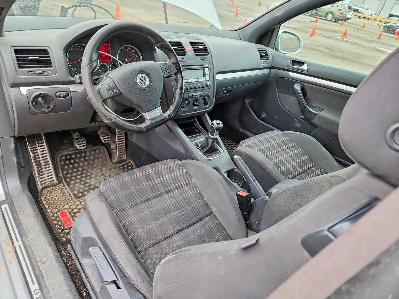 2007 Volkswagen Gti VIN WVWEV71K17W009751 COPART salvage auction — FRONT END, Nm - Cert Of Title-Salvage, sold $850 on 2026-07-09 (photo 8)