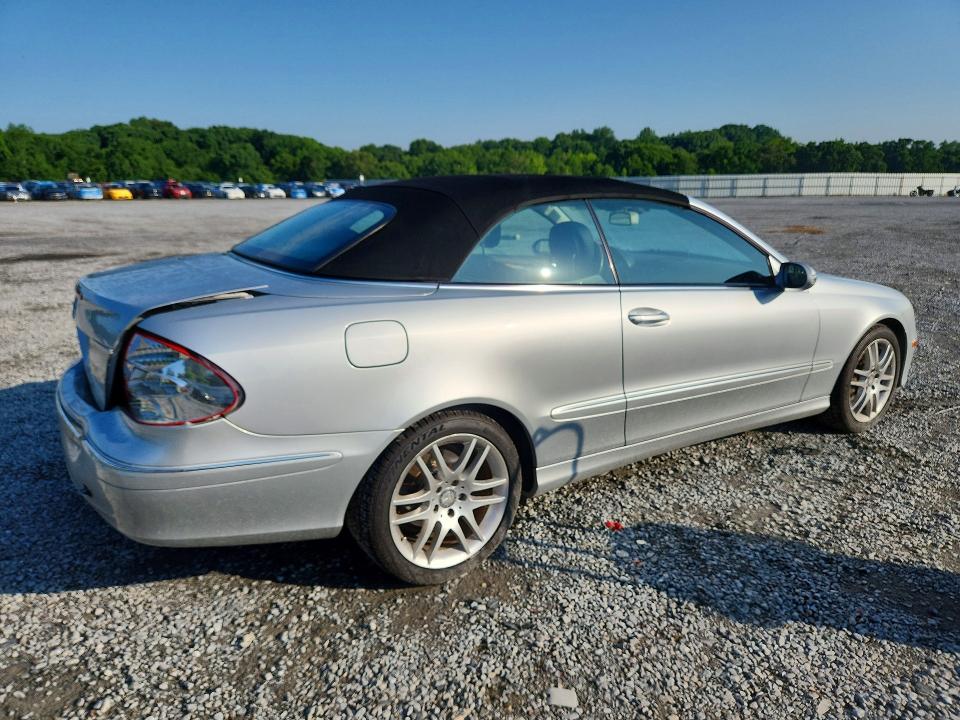 2009 Mercedes-benz Clk-klasse VIN WDBTK56F09T108385 COPART salvage auction — REAR END, Nc - Salvage Certificate Of Title, sold $2,550 on 2026-07-22 (photo 3)