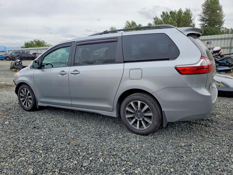 2018 Toyota Sienna VIN 5TDDZ3DC3JS206294 COPART salvage auction — FRONT END, Wa - Bill Of Sale, sold $8,100 on 2026-07-20 (photo 2)