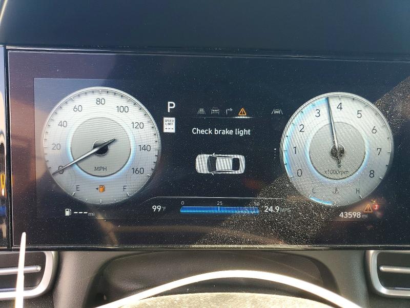 2025 Hyundai Elantra VIN KMHLS4DG9SU888082 COPART salvage auction — MINOR DENT/SCRATCHES, NV - CERTIFICATE OF TITLE, sold $13,600 on 2026-07-23 (photo 9)