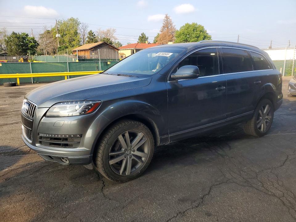 2012 Audi Q7 VIN WA1LGAFE0CD010018 COPART salvage auction — FRONT END, Co - Certificate Of Title, sold $1,300 on 2026-07-14 (photo 1)