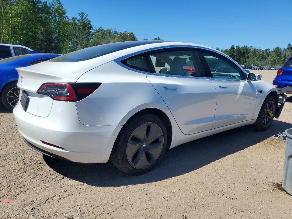 2019 Tesla Model 3 VIN 5YJ3E1EA0KF419315 COPART salvage auction — FRONT END, On - Permit Salvage, sold $3,550 on 2026-07-02 (photo 3)
