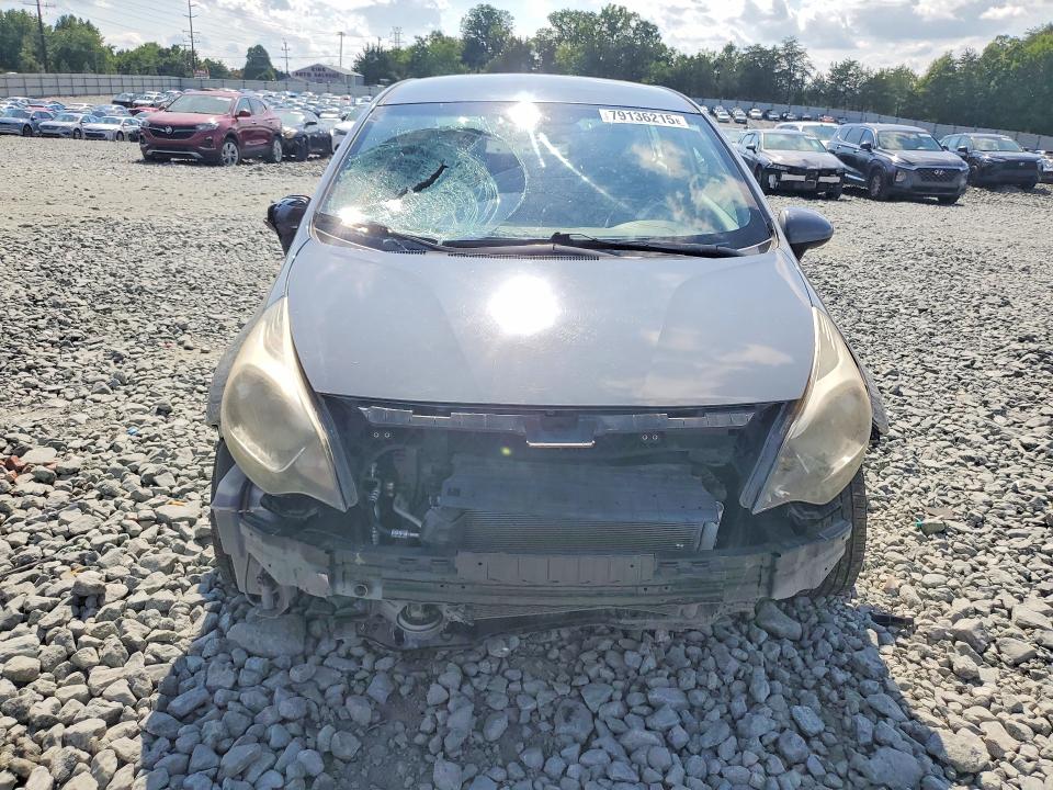 2013 Kia Rio VIN KNADM4A37D6230950 COPART salvage auction — FRONT END, NC - SALVAGE CERTIFICATE OF TITLE, sold $175 on 2026-07-29 (photo 5)