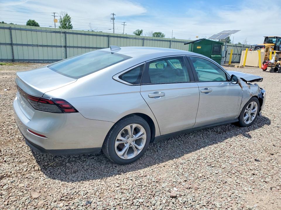 2025 Honda Accord VIN 1HGCY1F29SA004552 COPART salvage auction — FRONT END, Ny - Mv-907A Salvage Certificate, sold $7,300 on 2026-07-27 (photo 3)