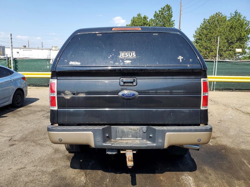 2013 Ford F-150 lightning VIN 1FTFW1ET8DKE45162 COPART salvage auction — BURN, CO - BILL OF SALE-PARTS ONLY, sold $275 on 2026-07-09 (photo 6)