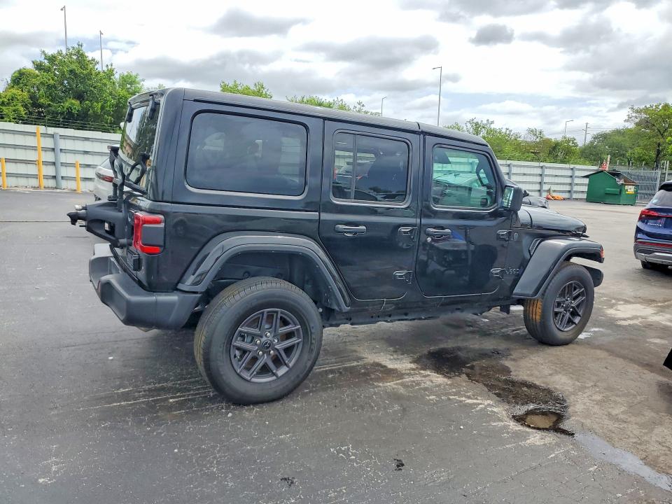 2025 Jeep Wrangler / VIN 1C4PJXEN8SW644242 COPART salvage auction — SIDE, Fl - Certificate Of Title, sold $16,500 on 2026-07-29 (photo 3)