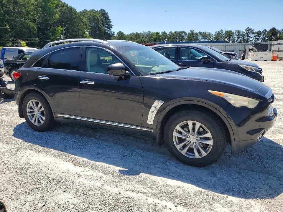 2012 Infiniti Fx VIN JN8AS1MW1CM151398 COPART salvage auction — MINOR DENT/SCRATCHES, Ga - Cert Of Title-Salvage, sold $650 on 2026-07-06 (photo 4)