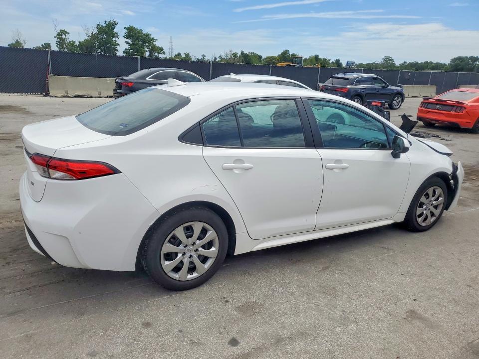 2020 Toyota Corolla VIN 5YFEPRAEXLP069403 COPART salvage auction — FRONT END, Fl - Certificate Of Destruction, sold $3,650 on 2026-07-28 (photo 3)