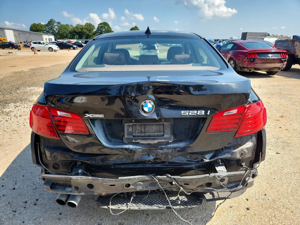 2014 BMW VIN WBA5A7C55ED617135 COPART salvage auction — REAR END, TX - SALVAGE VEHICLE TITLE, sold $40 on 2026-07-27 (photo 6)