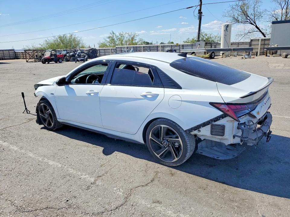 2021 Hyundai Elantra VIN KMHLR4AF4MU172488 COPART salvage auction — FRONT END, Tx - Salvage Vehicle Title, sold $1,600 on 2026-07-10 (photo 2)