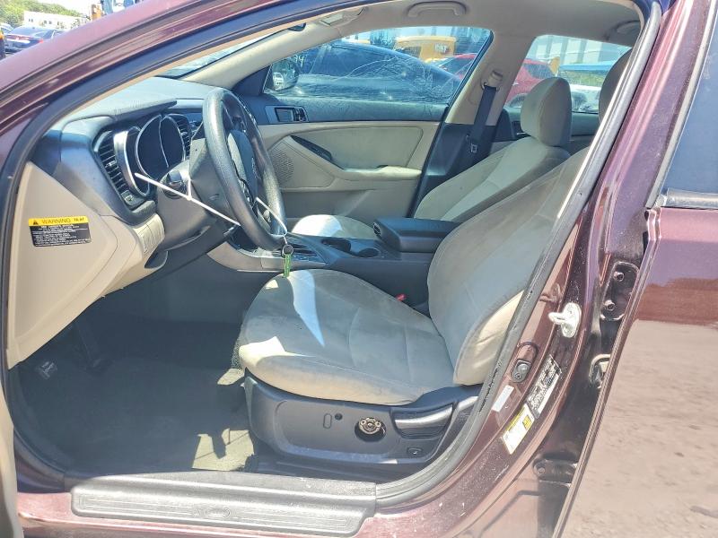 2012 Kia VIN 5XXGM4A74CG054328 COPART salvage auction — FRONT END, Fl - Cert Of Title Slvg Rebuildable, sold $875 on 2026-07-10 (photo 7)