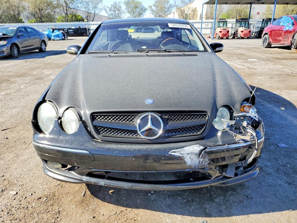 2002 Mercedes-benz Cl-klasse VIN WDBPJ75J72A029657 COPART salvage auction — FRONT END, Nv - Salvage Title, sold $125 on 2026-07-07 (photo 5)