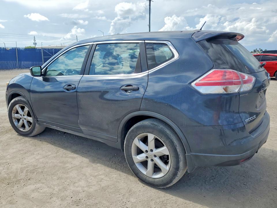2016 Nissan Rogue VIN KNMAT2MVXGP606260 COPART salvage auction — MINOR DENT/SCRATCHES, Fl - Cert Of Title-Rebuilt (P), sold $1,100 on 2026-07-29 (photo 2)