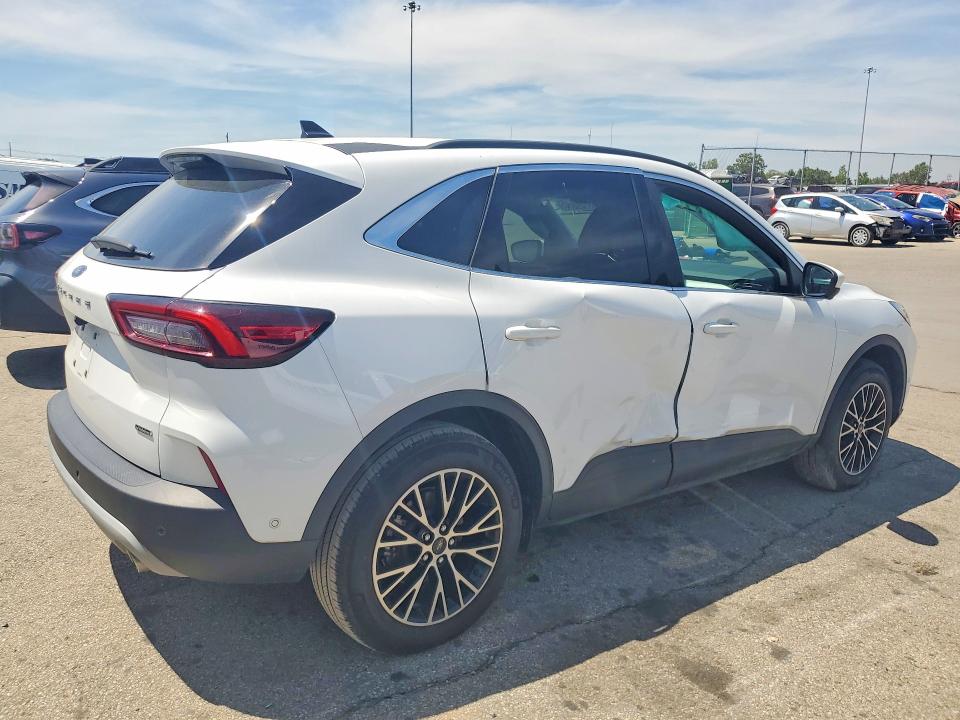 2023 Ford Escape VIN 1FMCU0E17PUA42988 COPART salvage auction — SIDE, Oh - Certificate Of Title, sold $12,700 on 2026-07-09 (photo 3)