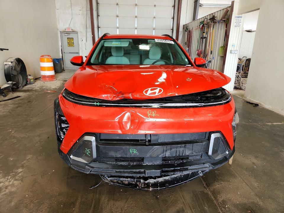 2025 Hyundai Kona VIN KM8HBCAB2SU303366 COPART salvage auction — FRONT END, Ar - Certificate Of Title (P), sold $12,300 on 2026-07-06 (photo 5)