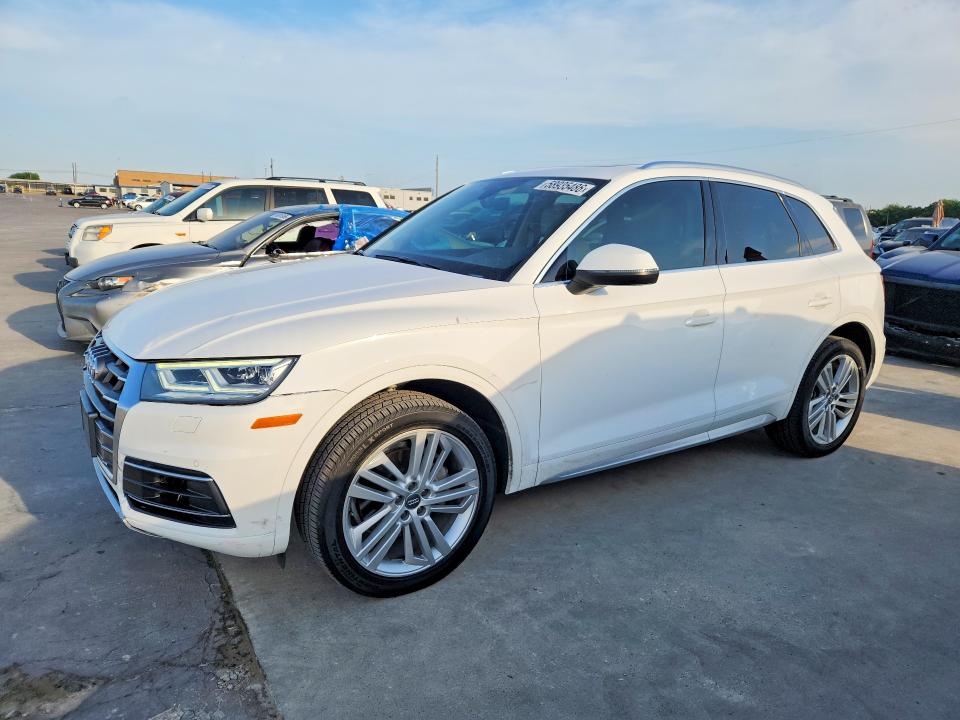 2018 Audi VIN WA1BNAFY7J2131696 COPART salvage auction — FRONT END, Tx - Salvage Vehicle Title, sold $11,500 on 2026-07-02 (photo 1)