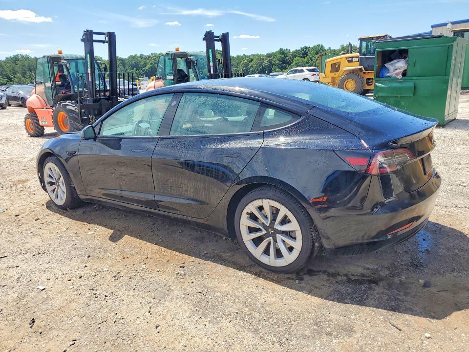 2023 Tesla Model 3 VIN 5YJ3E1EA5PF430303 COPART salvage auction — FRONT END, Ga - Certificate Of Title, sold $11,600 on 2026-07-06 (photo 2)
