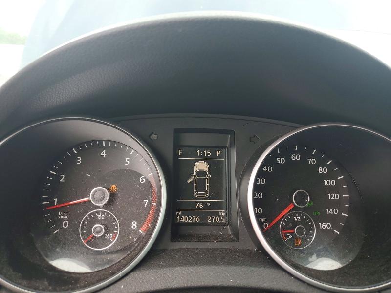 2013 Volkswagen VIN WVWBB7AJ1DW129726 COPART salvage auction — UNDERCARRIAGE, Nc - Salvage Certificate Of Title, sold $225 on 2026-07-29 (photo 9)