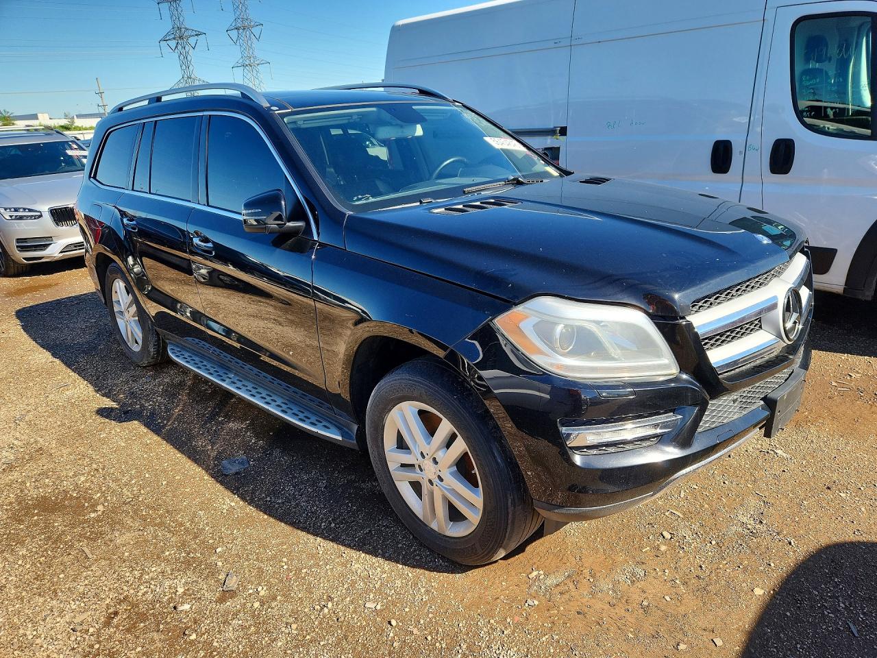2013 Mercedes-Benz GL-Class VIN 4JGDF7CE9DA112386 COPART salvage auction — Front End, IL - CERTIFICATE OF TITLE (P), sold $2,300 on 2026-07-08 (photo 4)