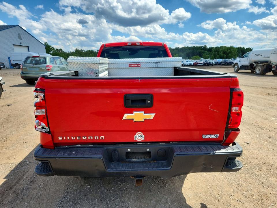 2016 Chevrolet Silverado VIN 1GCNKNEC1GZ387499 COPART salvage auction — ROLLOVER, OH - CERT OF TITLE-SALVAGE, sold $2,950 on 2026-07-02 (photo 6)