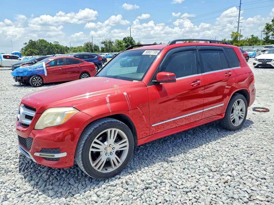 2015 Mercedes-benz Glk-klasse VIN WDCGG5HB3FG427793 COPART salvage auction — REAR END, Fl - Cert Of Title Slvg Rebuildable, sold $2,550 on 2026-07-10 (photo 1)