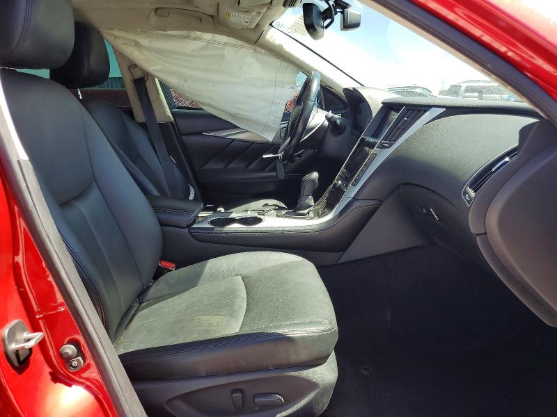 2021 Infiniti Q50 VIN JN1EV7BP9MM700448 COPART salvage auction — SIDE, Nv - Salvage Title, sold $6,600 on 2026-07-22 (photo 7)