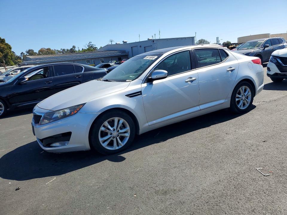 2013 Kia Optima VIN 5XXGN4A7XDG191921 COPART salvage auction — NORMAL WEAR, Ca - Dis/Dlr/Exp App For Dup Clean, sold $650 on 2026-07-29 (photo 1)