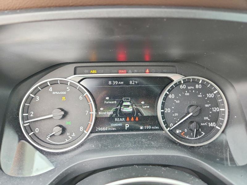 2021 Nissan VIN 5N1AT3BA9MC754498 COPART salvage auction — FRONT END, Tx - Salvage Vehicle Title, sold $100 on 2026-07-23 (photo 9)