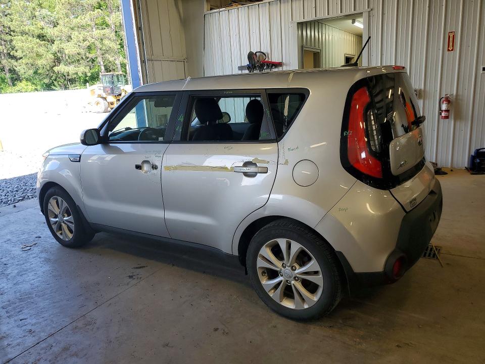2015 Kia Soul VIN KNDJP3A54F7780791 COPART salvage auction — VANDALISM, Mn - Cert Of Title-Salvage, sold $2,200 on 2026-07-28 (photo 2)