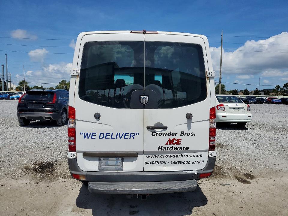 2008 Dodge Sprinter VIN WD0PE745485251169 COPART salvage auction — FRONT END, FL - CERT OF TITLE SLVG REBUILDABLE, sold $2,900 on 2026-07-14 (photo 6)