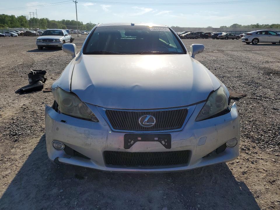 2010 Lexus Is 350 VIN JTHFE2C23A2504048 COPART salvage auction — FRONT END, Ny - Mv-907A Salvage Certificate, sold $550 on 2026-07-27 (photo 5)