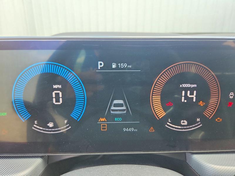 2026 Hyundai Sonata hybrid VIN KMHL24JJ6TA157922 COPART salvage auction — FRONT END, Fl - Cert Of Title Slvg Rebuildable, sold $7,000 on 2026-07-06 (photo 9)
