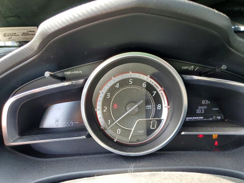 2016 Mazda 3 VIN JM1BM1M33G1326998 COPART salvage auction — REAR END, Va - Cert Of Title - Salvage, sold $325 on 2026-07-17 (photo 9)