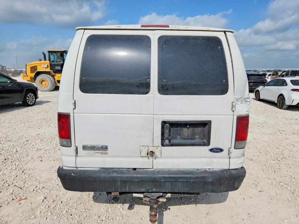 2006 Ford Econoline VIN 1FBSS31L16HA04845 COPART salvage auction — REAR END, Tx - Salvage Vehicle Title, sold $500 on 2026-07-02 (photo 6)