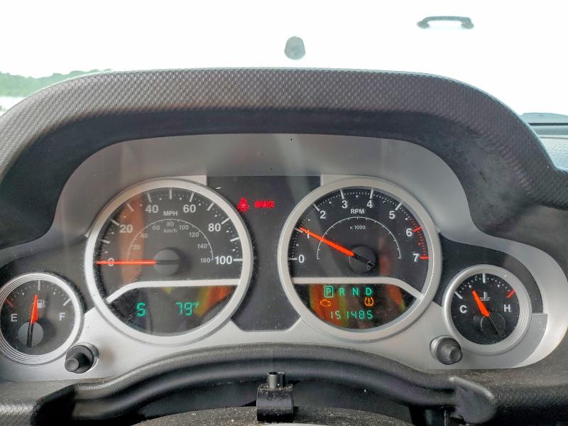 2010 Jeep Wrangler / VIN 1J4BB3H19AL147851 COPART salvage auction — MECHANICAL, Ga - Certificate Of Title (P), sold $3,950 on 2026-07-21 (photo 9)