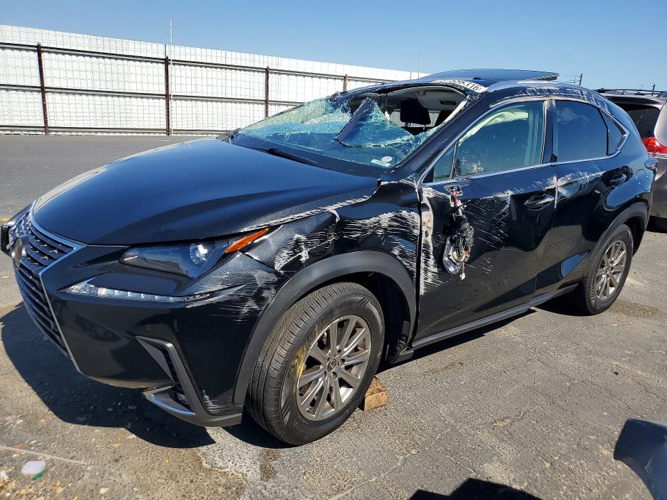 2019 Lexus Nx 300 VIN JTJYARBZ0K2142336 COPART salvage auction — ROLLOVER, CA - SALVAGE CERTIFICATE, sold $3,500 on 2026-07-20 (photo 1)