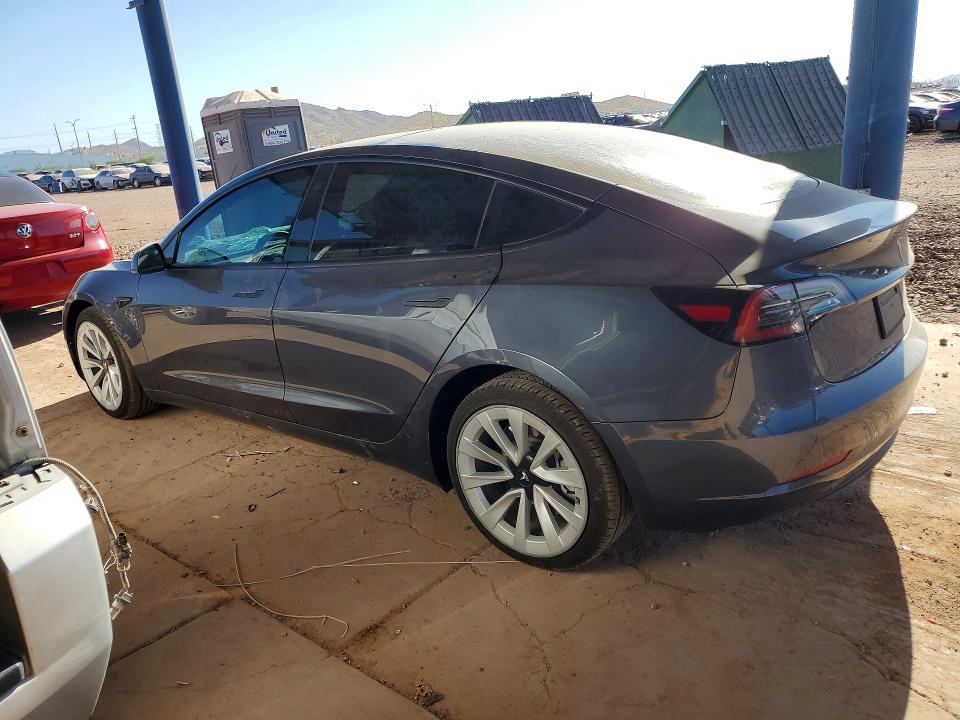 2023 Tesla VIN 5YJ3E1EB3PF593234 COPART salvage auction — ROOF, Az - Cert Of Title - Salvage, sold $10,400 on 2026-07-07 (photo 2)