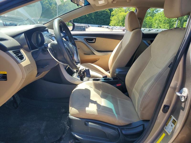 2013 Hyundai Elantra VIN 5NPDH4AE3DH272014 COPART salvage auction — FRONT END, Nj - Certificate Of Title, sold $625 on 2026-07-09 (photo 7)