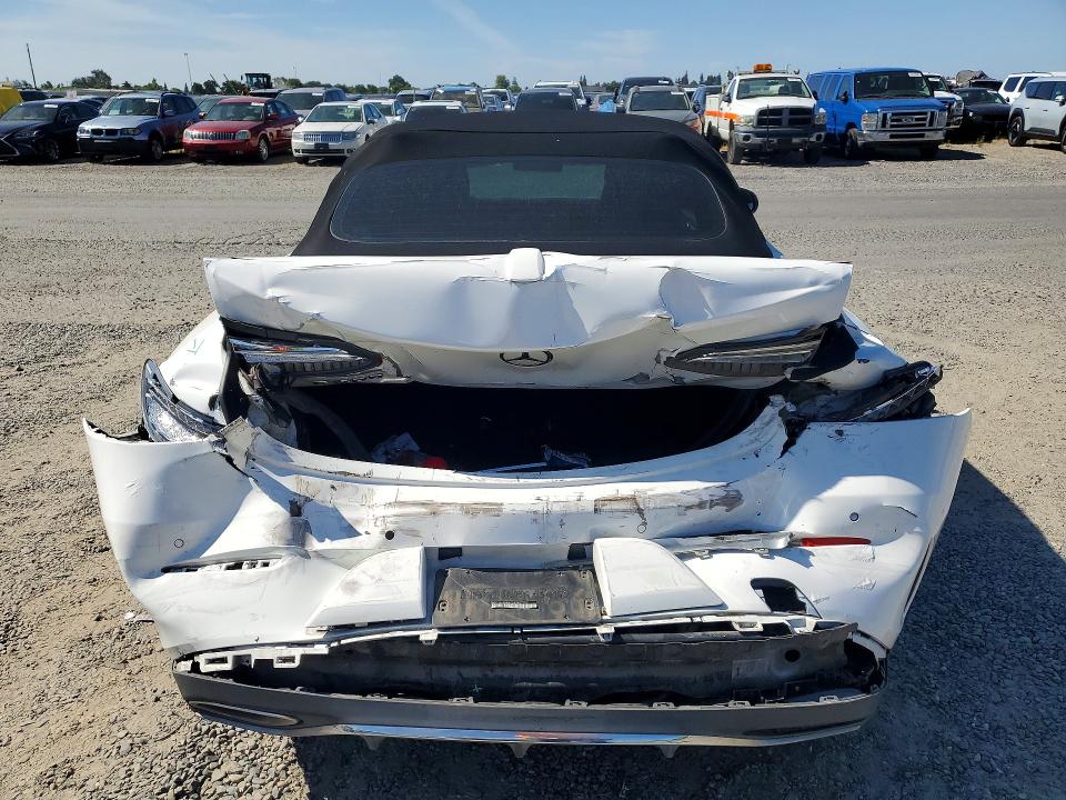 2018 Mercedes-benz E-class VIN WDD1K6FBXJF029780 COPART salvage auction — REAR END, Ca - Salvage Certificate, sold $6,000 on 2026-07-02 (photo 6)
