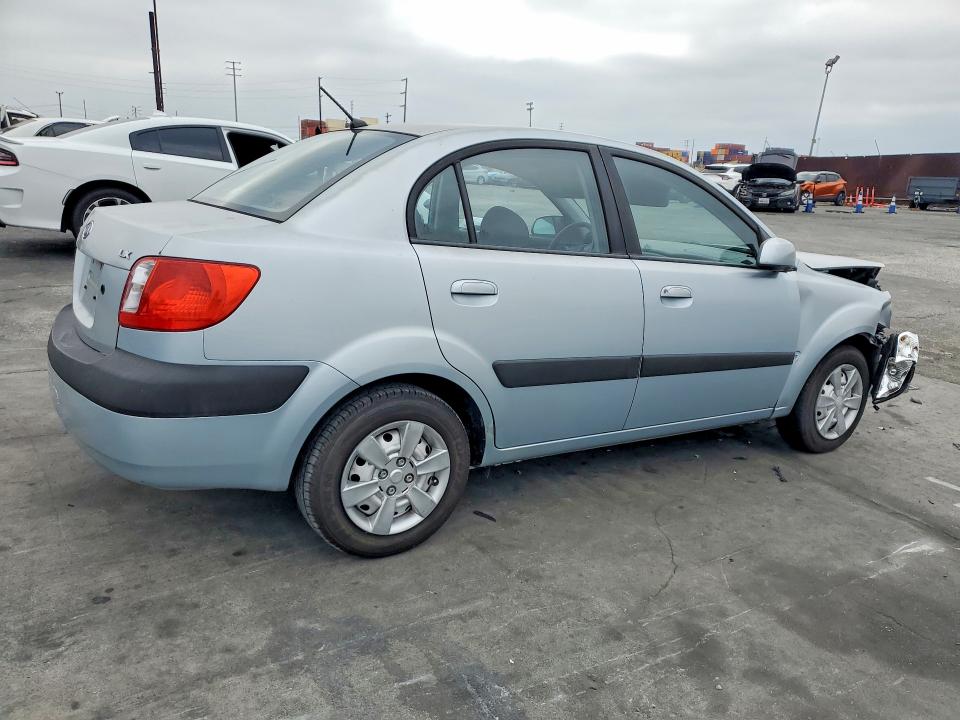 2006 Kia Rio VIN KNADE123366150123 COPART salvage auction — FRONT END, CA - SALVAGE CERTIFICATE, sold $275 on 2026-07-29 (photo 3)