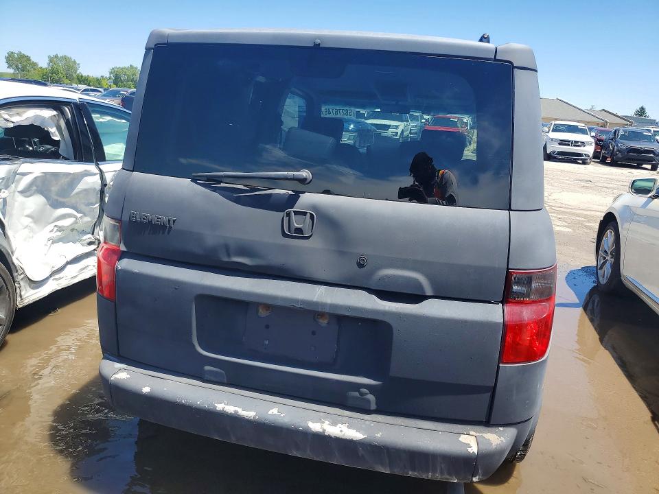 2004 Honda Element VIN 5J6YH28554L006933 COPART salvage auction — NORMAL WEAR, In - Certificate Of Title, sold $400 on 2026-07-08 (photo 6)