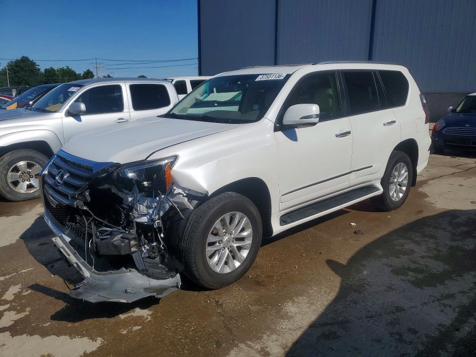 2016 Lexus Gx VIN JTJBM7FX9G5147776 COPART salvage auction — FRONT END, KY - CERT OF TITLE-SALVAGE, sold $12,000 on 2026-07-08 (photo 1)