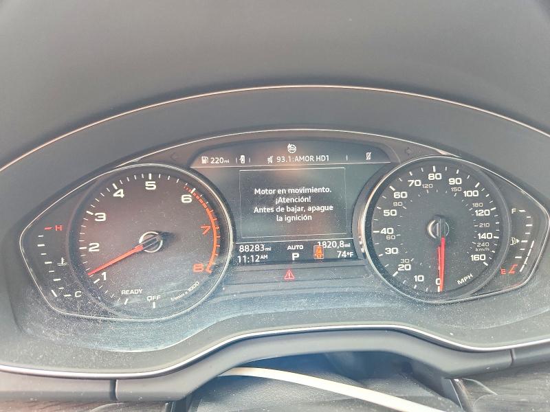 2019 Audi Q5 VIN WA1ANAFY2K2095526 COPART salvage auction — SIDE, Ny - Mv-907A Salvage Certificate, sold $8,100 on 2026-07-20 (photo 9)