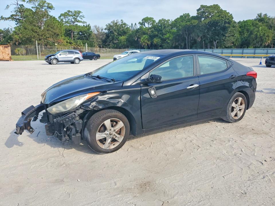 2012 Hyundai VIN KMHDH4AE4CU313735 COPART salvage auction — FRONT END, Fl - Cert Of Title Slvg Rebuildable, sold $625 on 2026-07-15 (photo 1)
