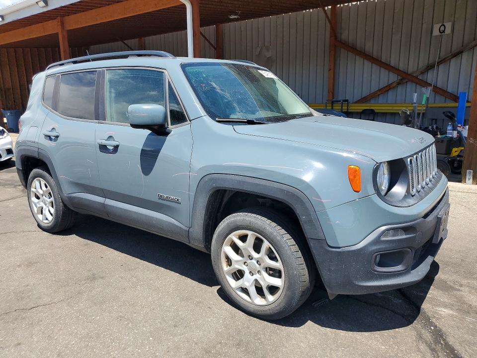 2017 Jeep Renegade VIN ZACCJBBB1HPG27896 COPART salvage auction — REAR END, CO - PUBLIC - SALVAGE TITLE (P), sold $3,550 on 2026-07-02 (photo 4)